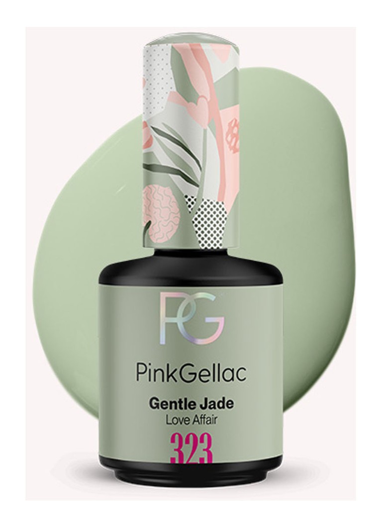 Pink Gellac 323 Gentle Jade - gel nagellak 323 Gentle Jade 1 MAAT Make-up - Deal