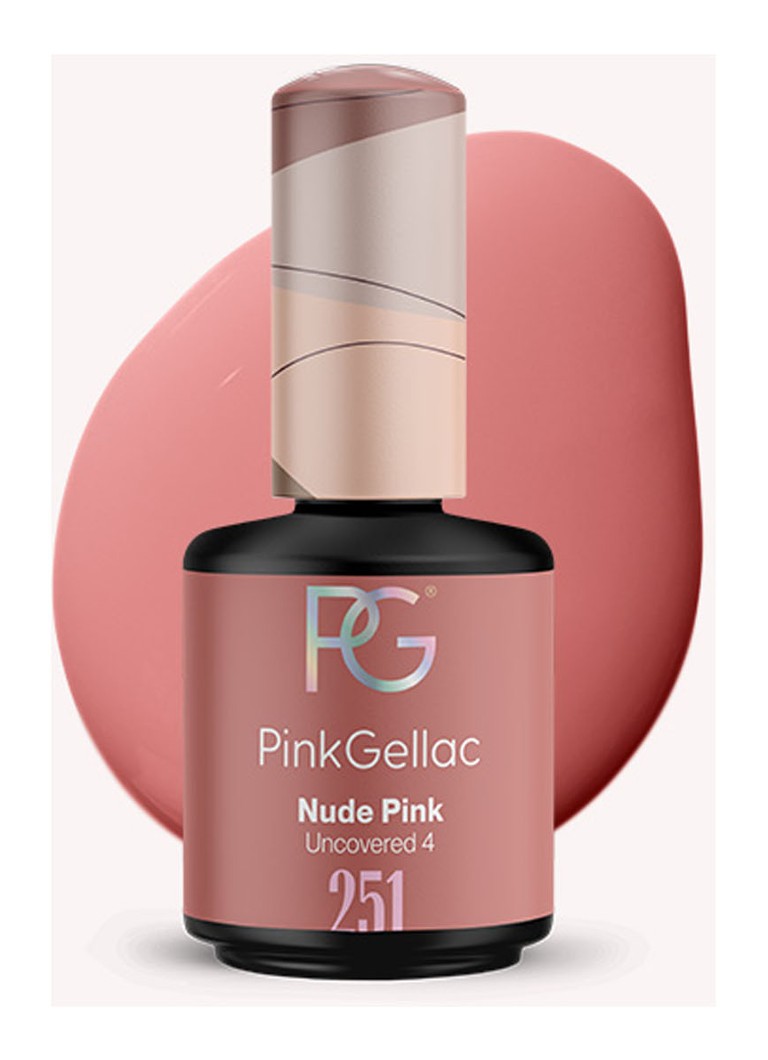 Pink Gellac 251 Nude Pink - gel nagellak 251 Nude Pink 1 MAAT Make-up - Deal