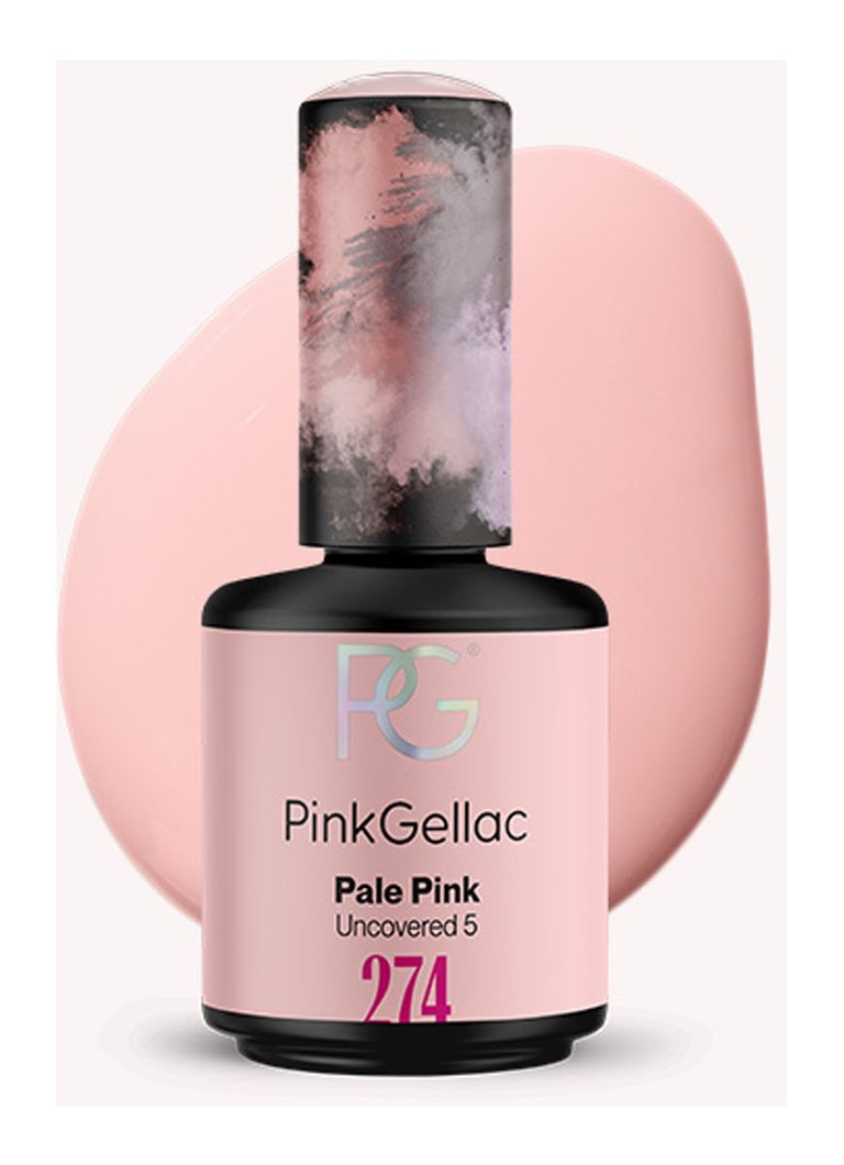 Pink Gellac 274 Pale Pink - gel nagellak 274 Pale Pink 15 ml Make-up - Deal