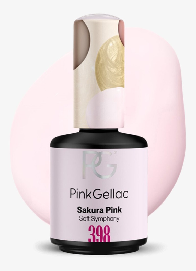Pink Gellac 398 Sakura Pink - gel nagellak 398 Sakura Pink 15 Make-up - Deal