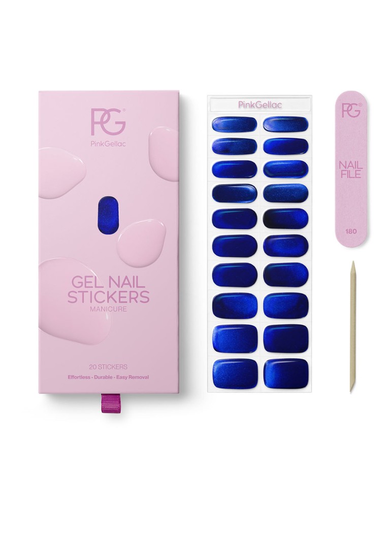 Pink Gellac Gel Stickers - nagelstickers Royal chrome 1MAAT Make-up - Deal