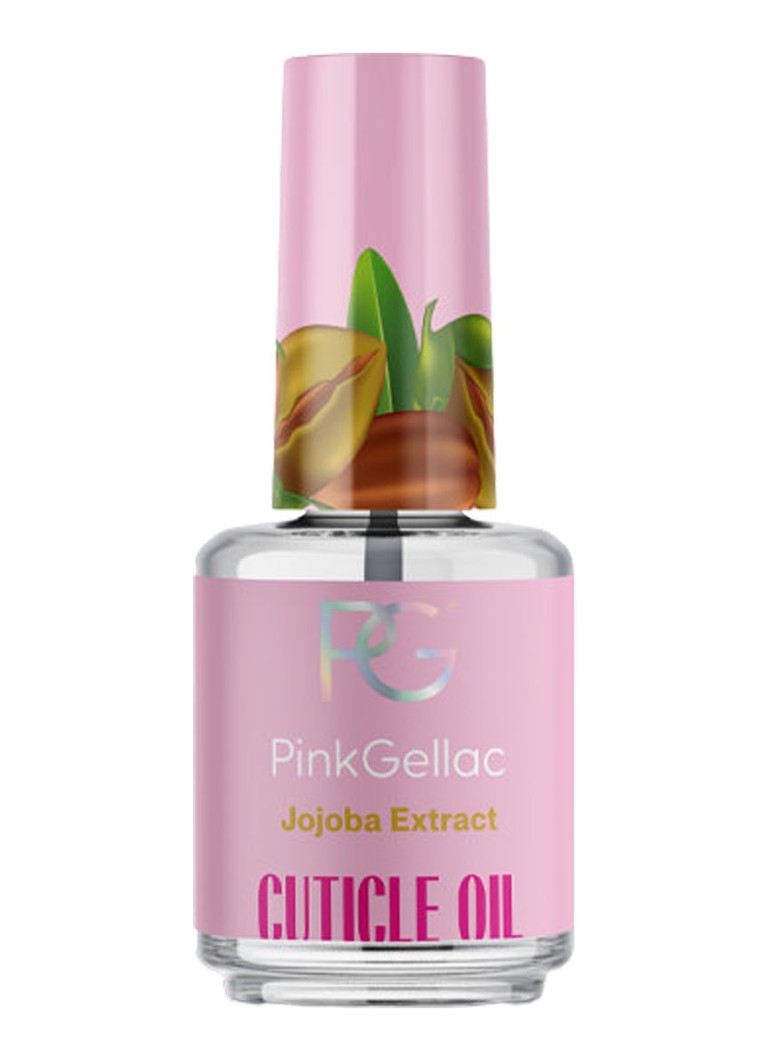 Pink Gellac Cuticle Oil Jojoba - Nagelriemolie 15ML Make-up - Deal