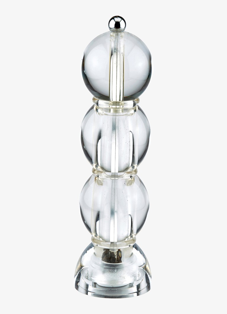 Addison Ross Bobbin peper- en zoutmolen 24 cm Transparant - Deal