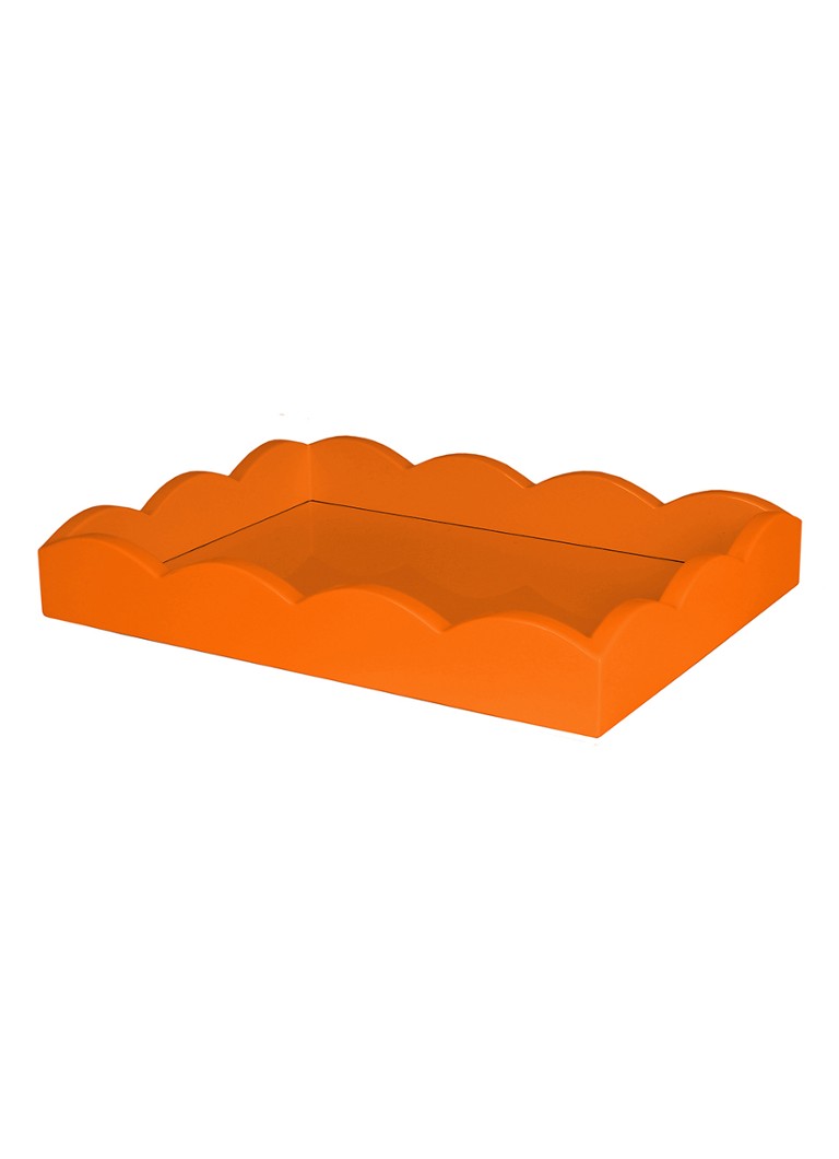 Addison Ross Scallop dienblad 20 x 27 cm Oranje - Deal