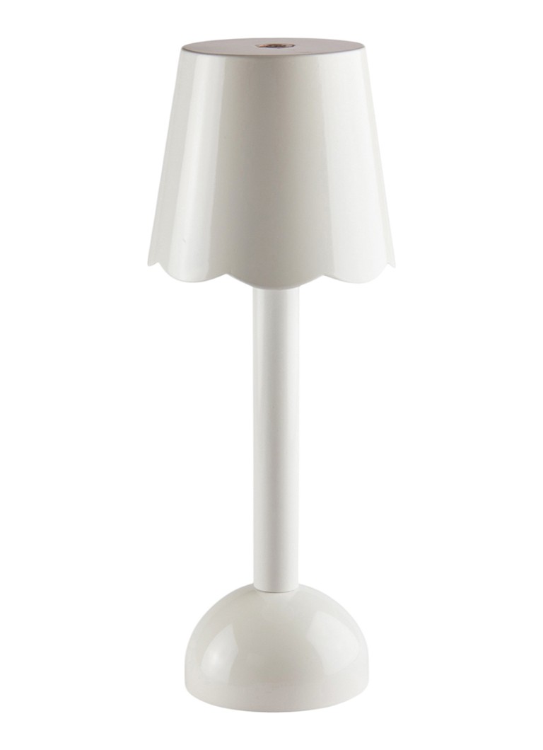 Addison Ross Scallop LED tafellamp 28 cm Wit