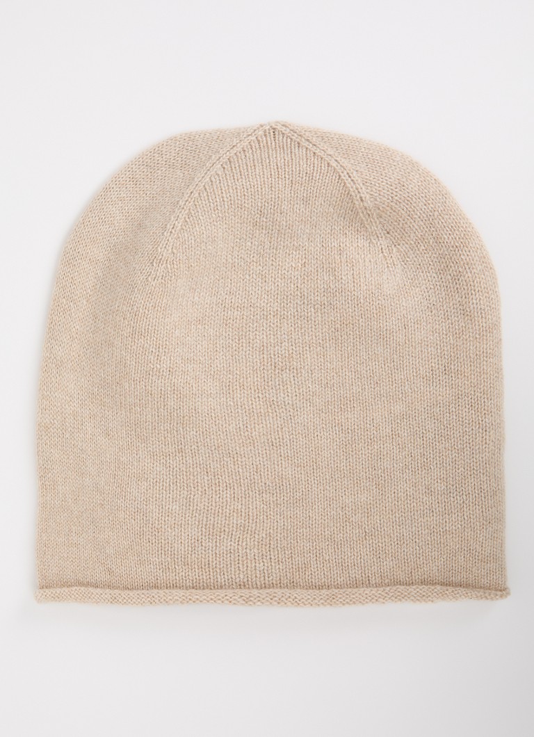 Mos Mosh Dames MMRua muts van kasjmier in de kleur Beige