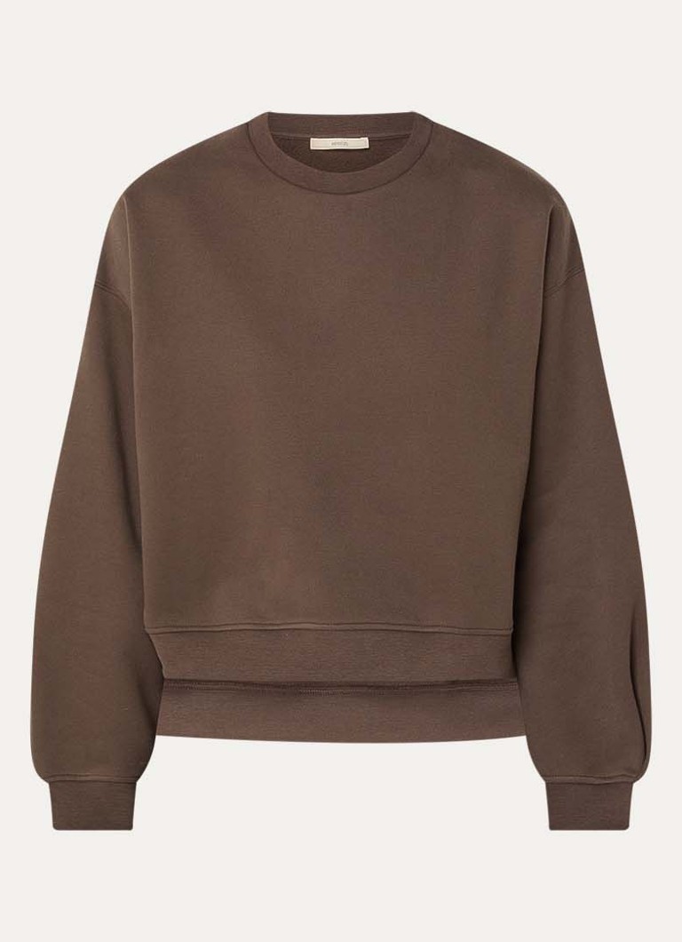 Sessùn Dames Inea sweater met ronde hals in de kleur Bruin