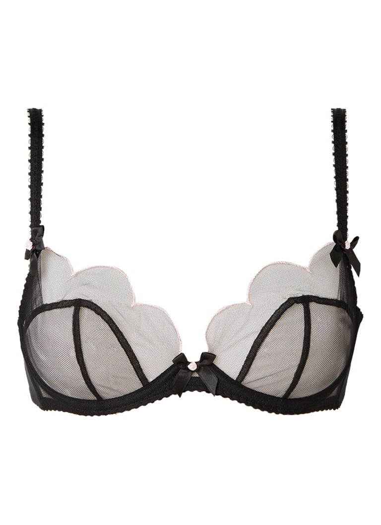 Agent Provocateur Dames Lorna beugel bh van mesh in de kleur Zwart