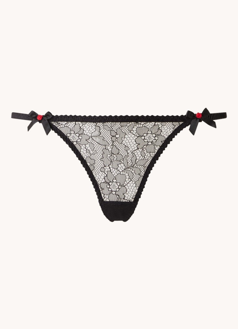 Agent Provocateur Dames Lorna string van kant in de kleur Zwart