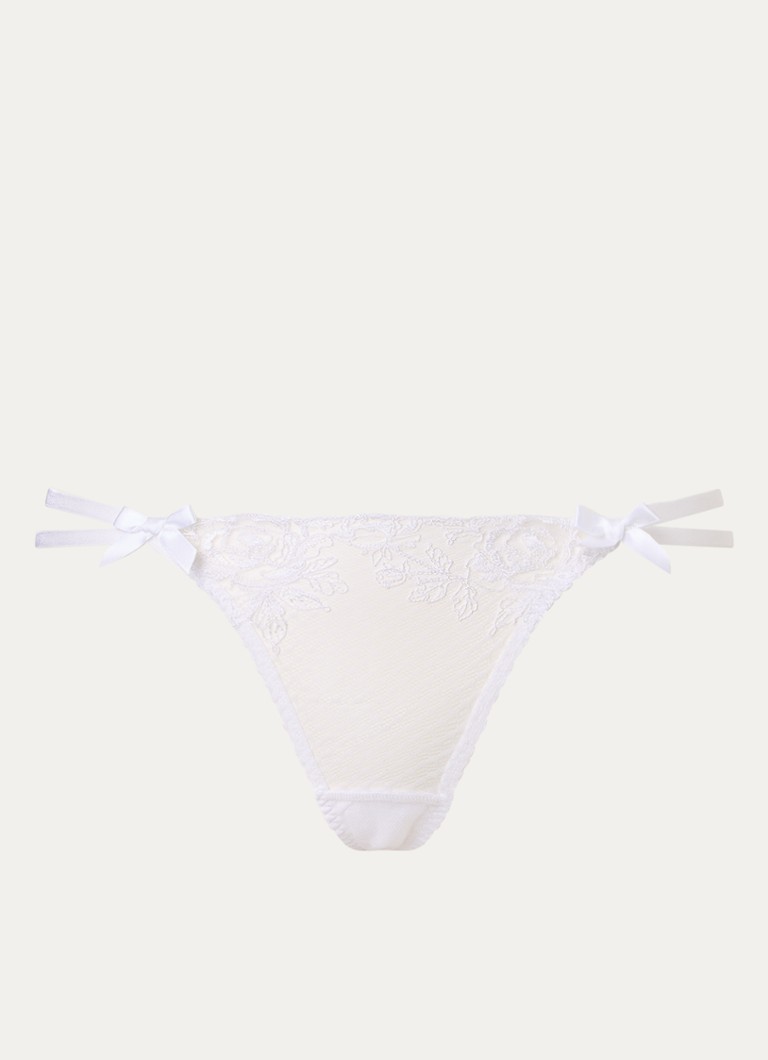 Agent Provocateur Dames Rosia string van kant in de kleur Wit