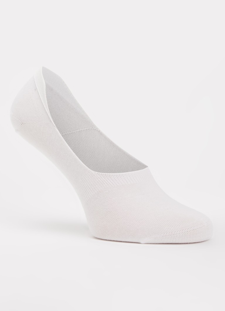 Oroblu Dames Sneakersokken in katoenblend in de kleur Wit, maat: 39-41