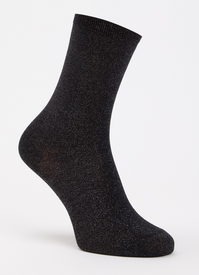 Oroblu Dames Sokken met lurex in de kleur Zwart, maat: One Size