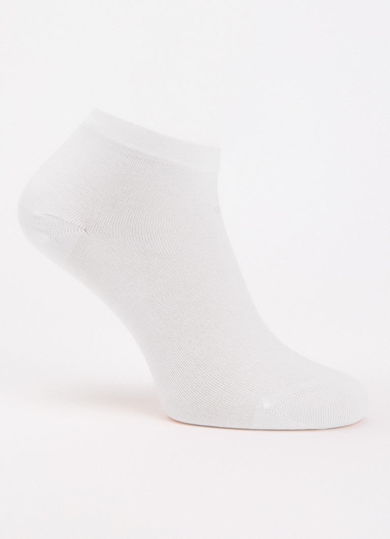 Oroblu Dames Perfect Comfort sneakersokken in de kleur Wit, maat: One Size