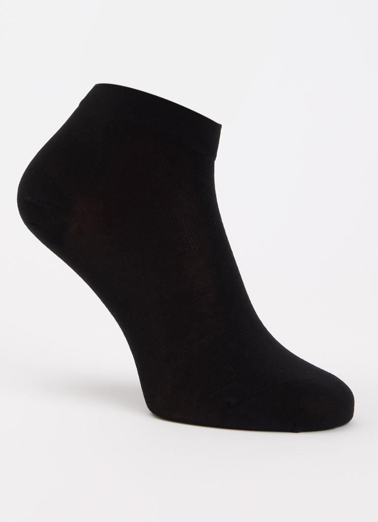 Oroblu Dames Perfect Comfort sneakersokken in de kleur Zwart, maat: One Size