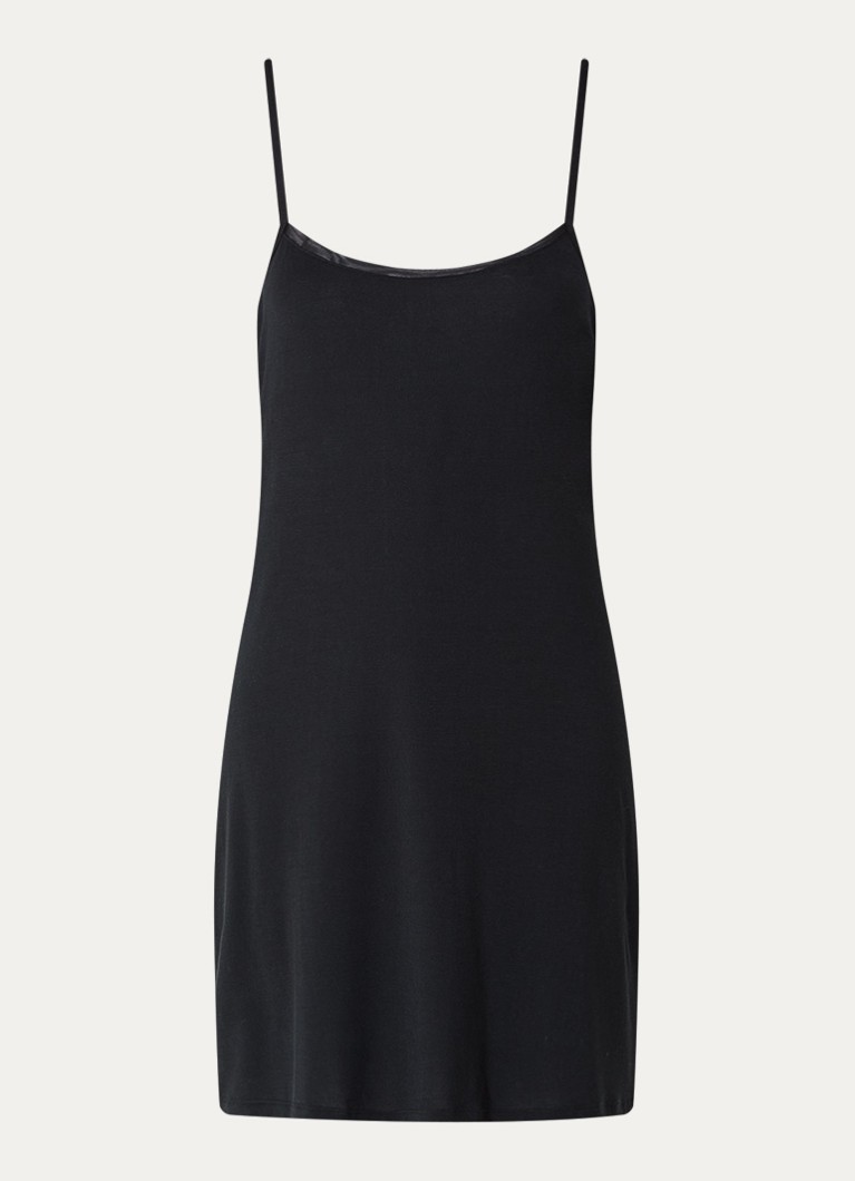 Oroblu Dames Perfect Line slipdress in de kleur Zwart, maat: M