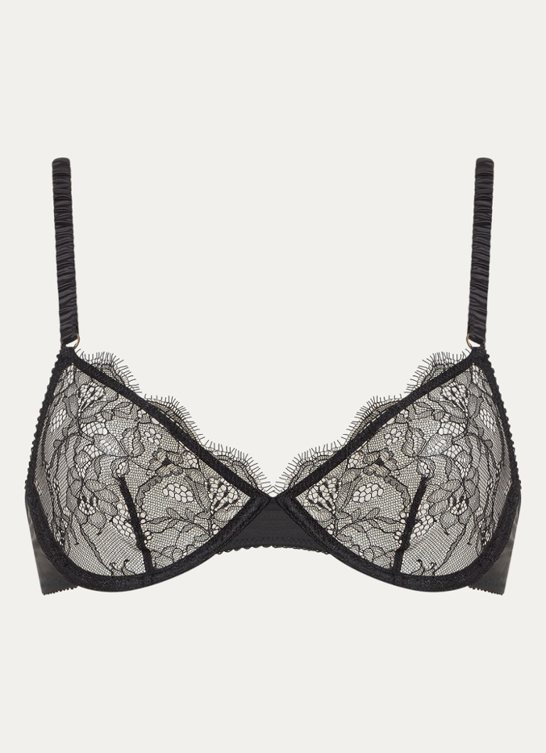 Love Stories Dames Romeo beugel bh van kant in de kleur Zwart, maat: B75