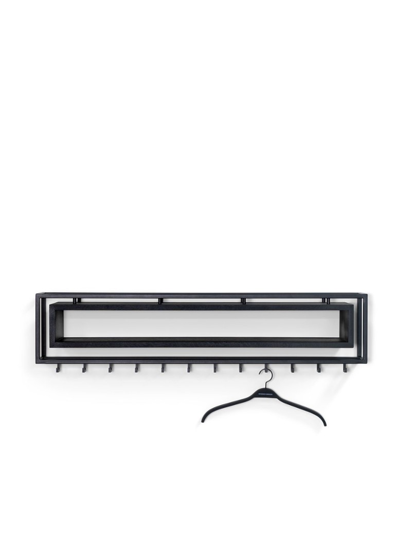 Spinder School 120 Black Edition kapstok 118 cm Zwart - Deal