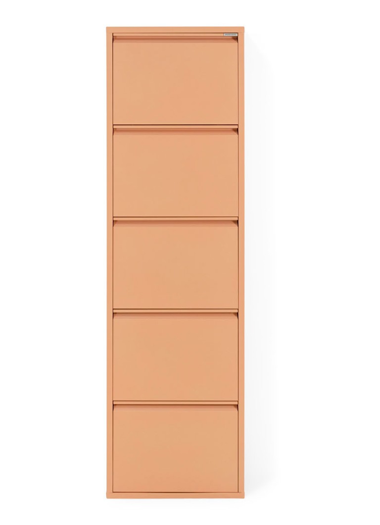 Spinder Billy 5 schoenenkast 169 x 50 cm Roodbruin - Deal