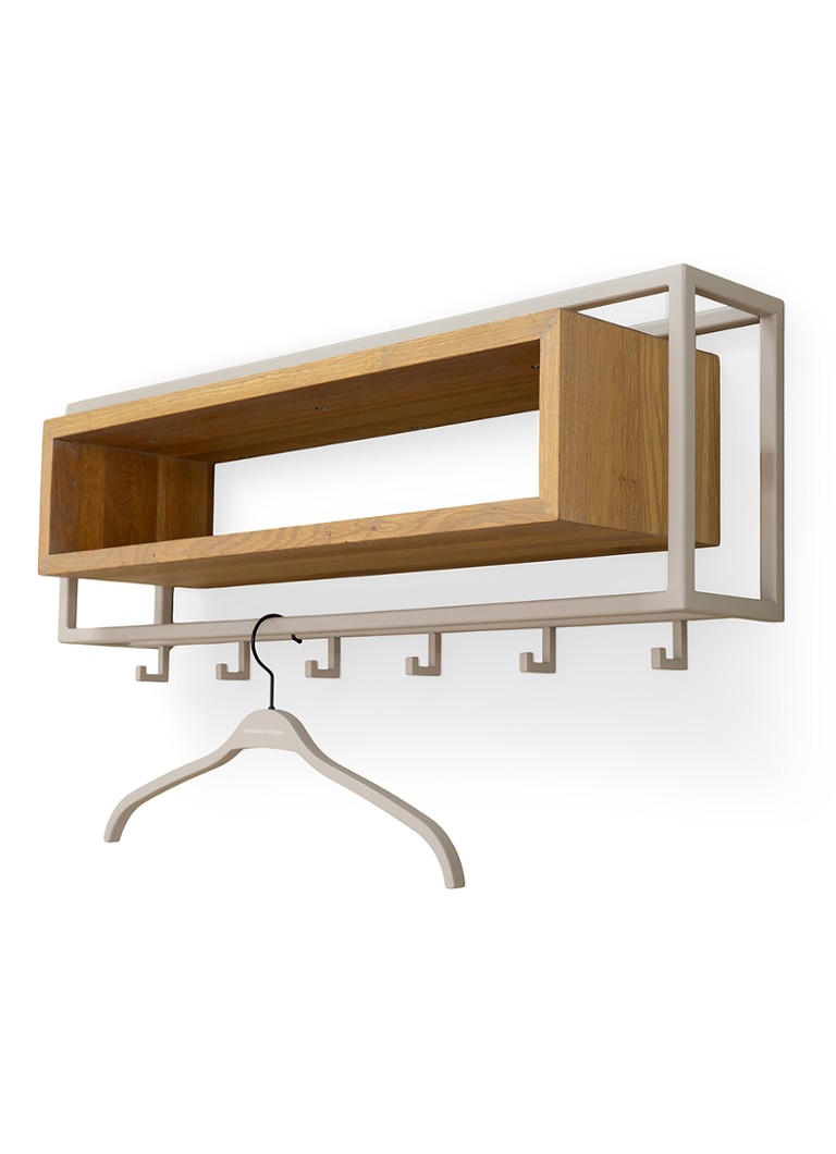 Spinder School 80 wandkapstok Taupe - Deal