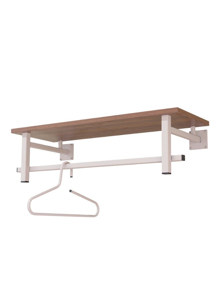 Spinder Simplon wandkapstok Taupe - Deal