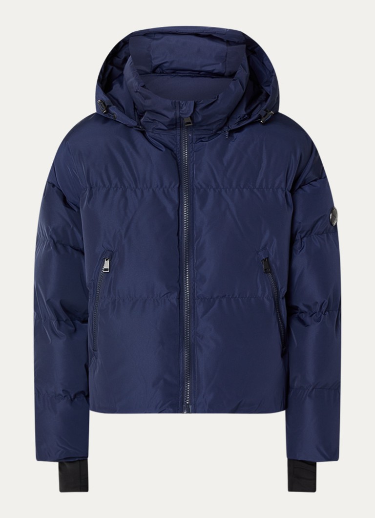 Airforce Dames Sun Peaks ski-jas met afneembare capuchon en ritszakken in de kleur Indigo, maat: XL