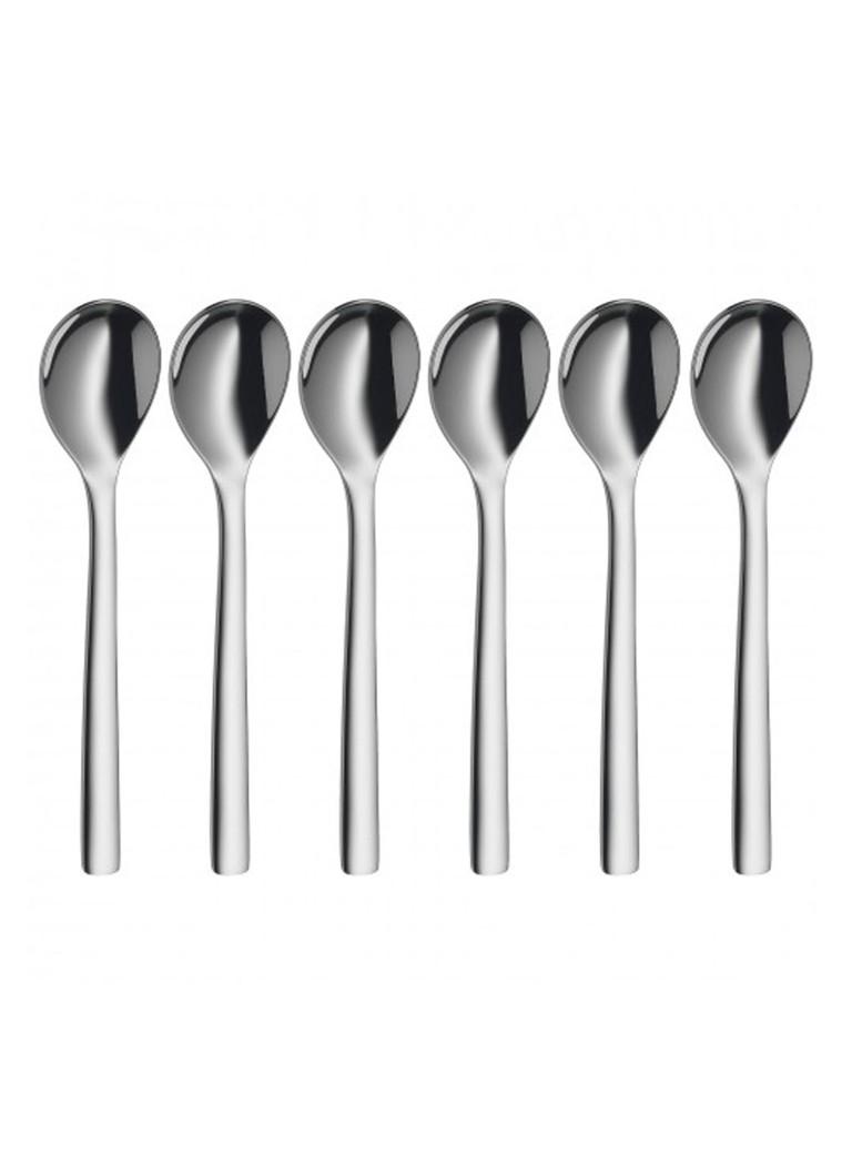 WMF Nuova eierlepelset 6-delig Zilver - Deal