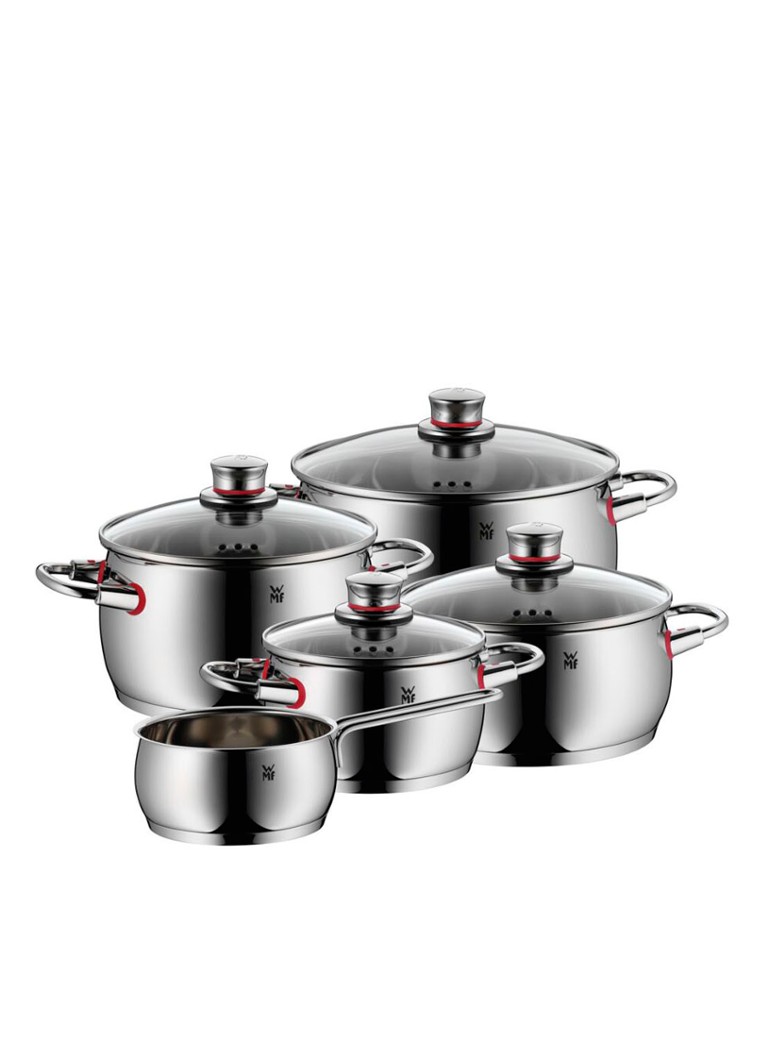 WMF Quality One pannenset 5-delig Chroom - Deal