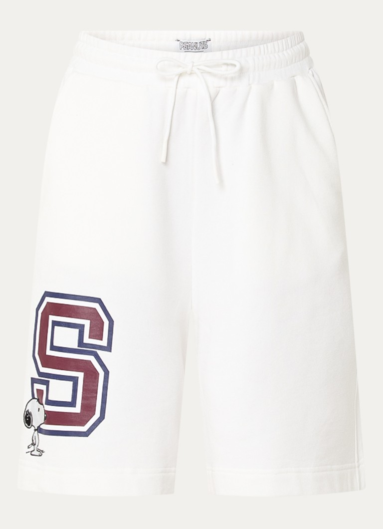 Essentiel Antwerp Dames Jasket low waist loose fit broek met steekzakken in de kleur Gebroken wit