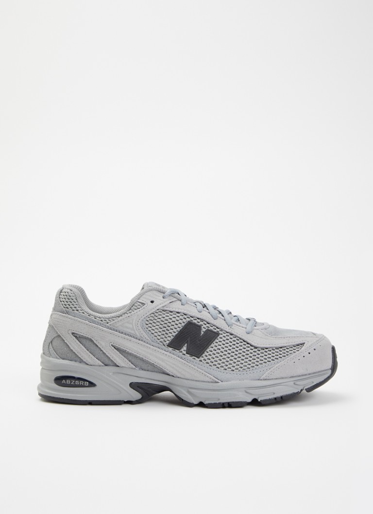 New Balance Dames 509 sneaker van suède met mesh details in de kleur Grijs, maat: 45