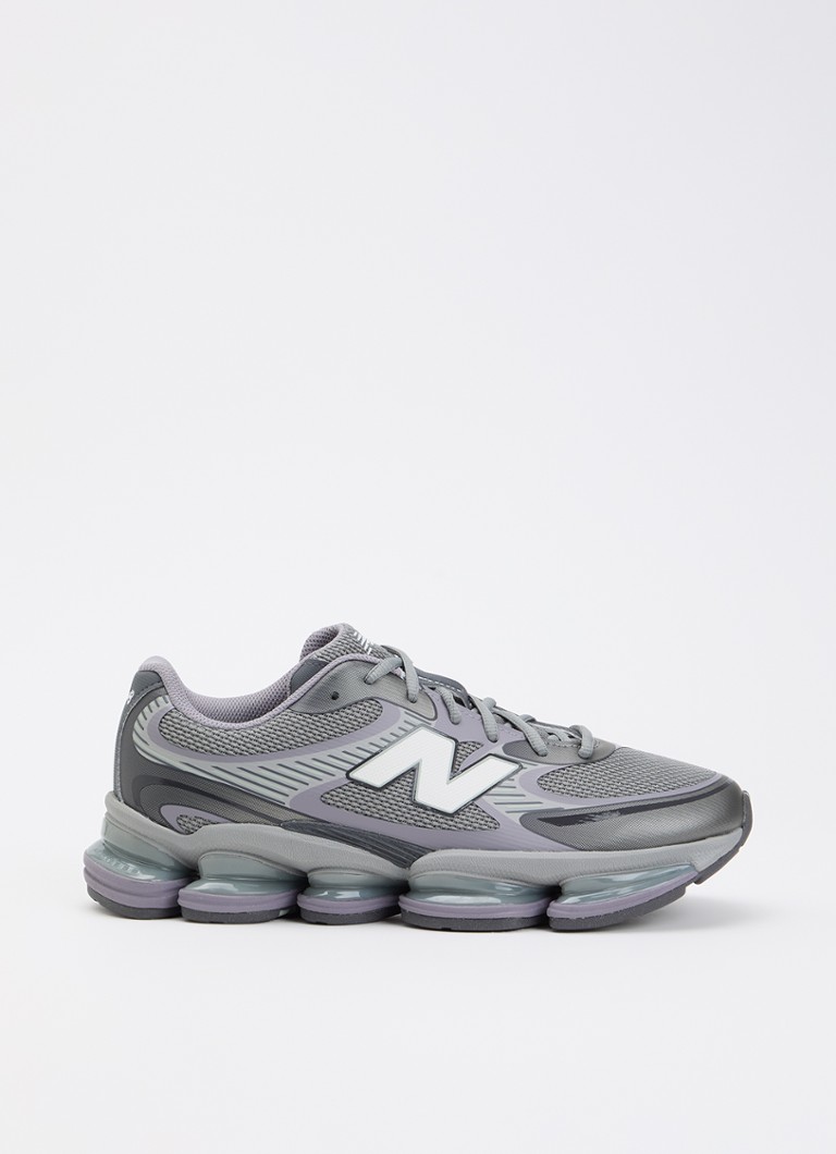 New Balance Heren U2000 sneaker met logo in de kleur Paars, maat: 44
