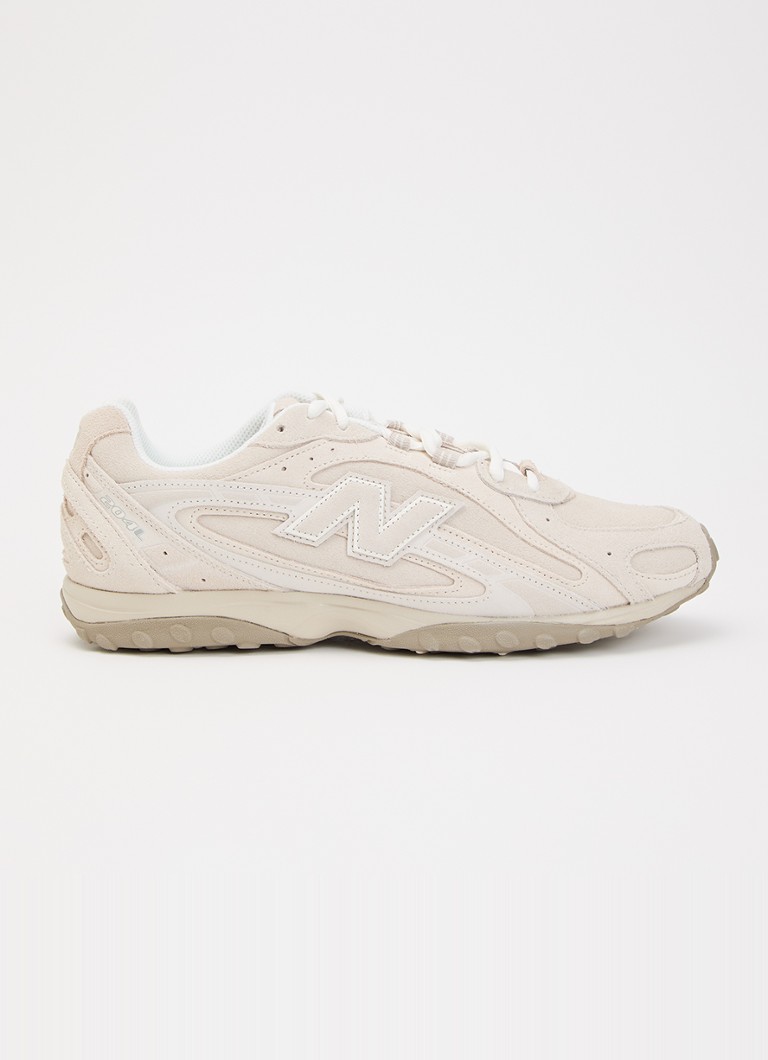 New Balance Heren 204L sneaker van suède in de kleur Beige, maat: 46,5