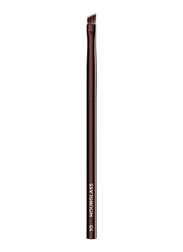 Hourglass Nº 10 Angled Liner Brush - eyeliner penseel Donkerbruin 1 maat Make-up - Deal