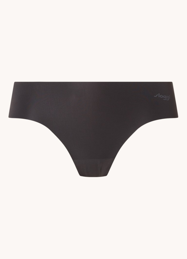 Sloggi Dames ZERO Microfibre naadloze hipster in de kleur Zwart, maat: XS