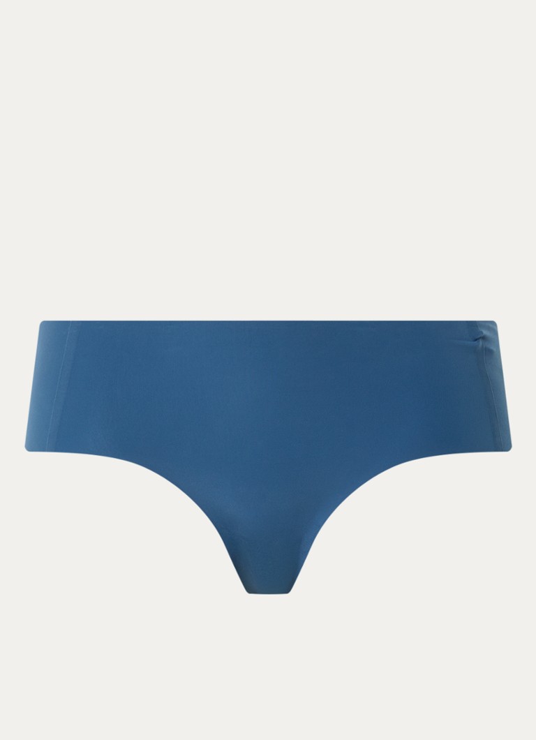 Sloggi Dames 2.0 naadloze hipster in de kleur Blauw, maat: M