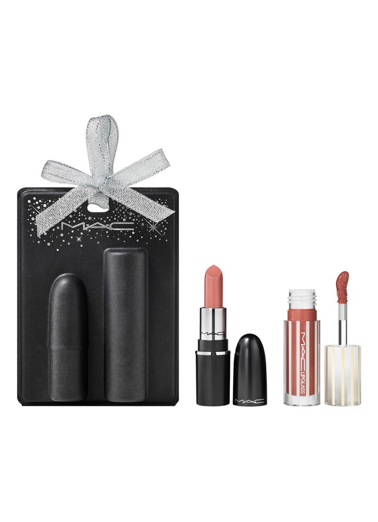 M·A·C Mini M.A.C Nudes Lip Combo - Limited Edition make-up set 2stuks Cadeausets - Deal