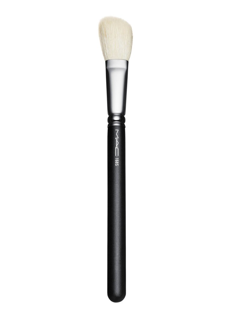 M·A·C 168 Synthetic Large Angled Contour Brush - kwast Zwart 1 maat Make-up - Deal