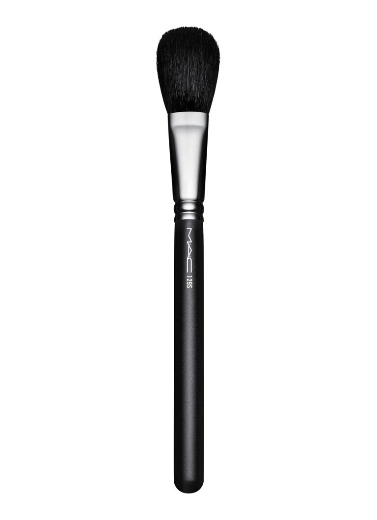 M·A·C 129 Synthetic Powder/Blush Brush - kwast Zwart 1 maat Make-up - Deal
