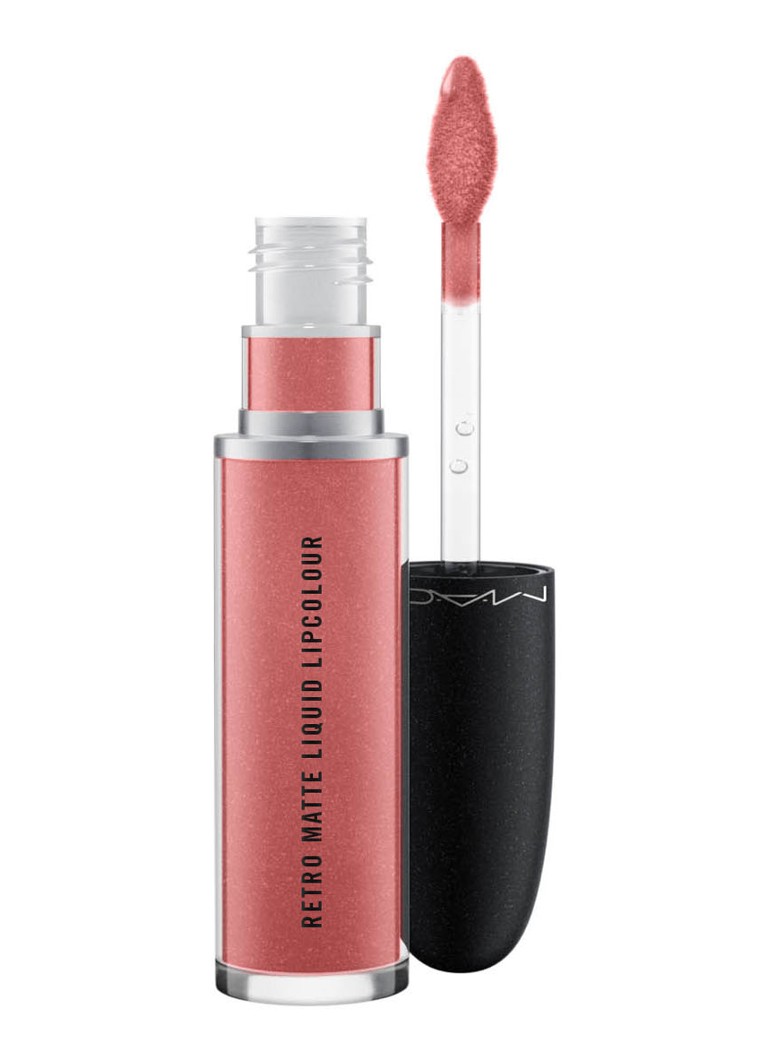 M·A·C Retro Matte Liquid Lipcolour - lipstick Gemz & Roses 1 maat Make-up - Deal