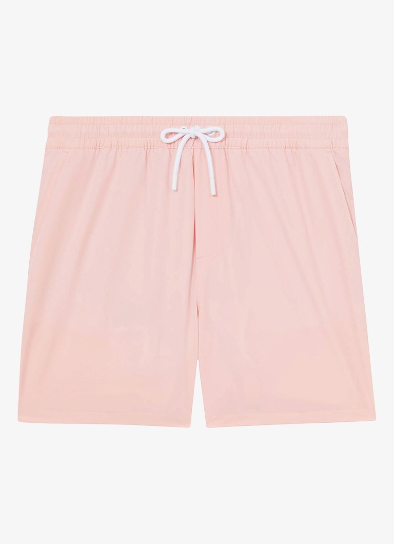 Reiss Heren Cliff zwembroek met trekkoord in de kleur Lichtroze