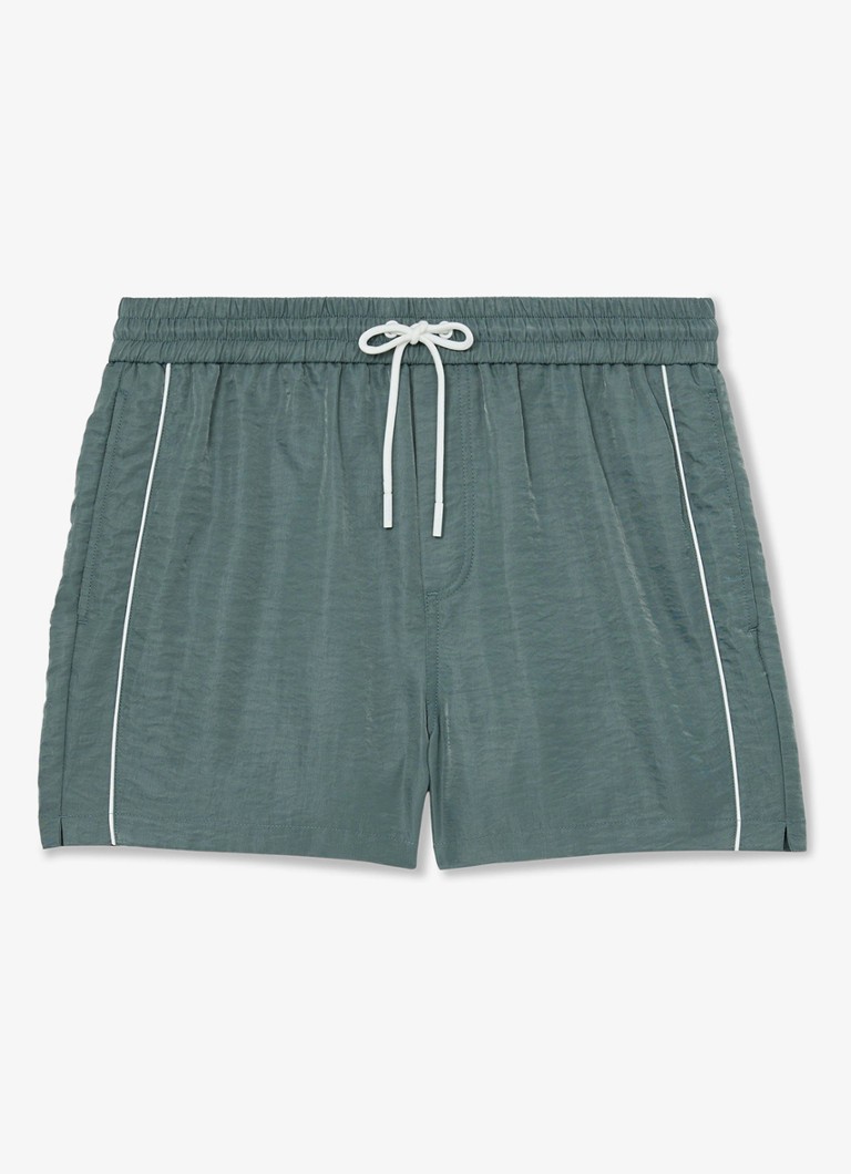 Reiss Heren Breeze zwemshort met logo in de kleur Groen