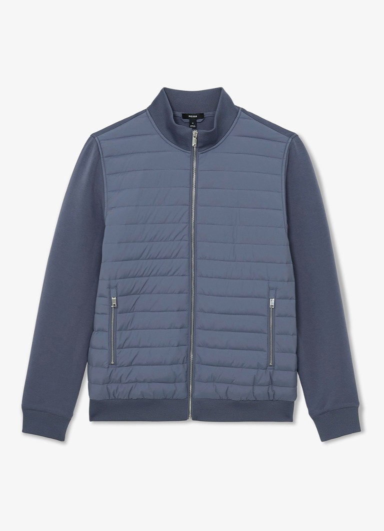 Reiss Heren Freddie jack met steekzakken in de kleur Airforce Blue / Blauw
