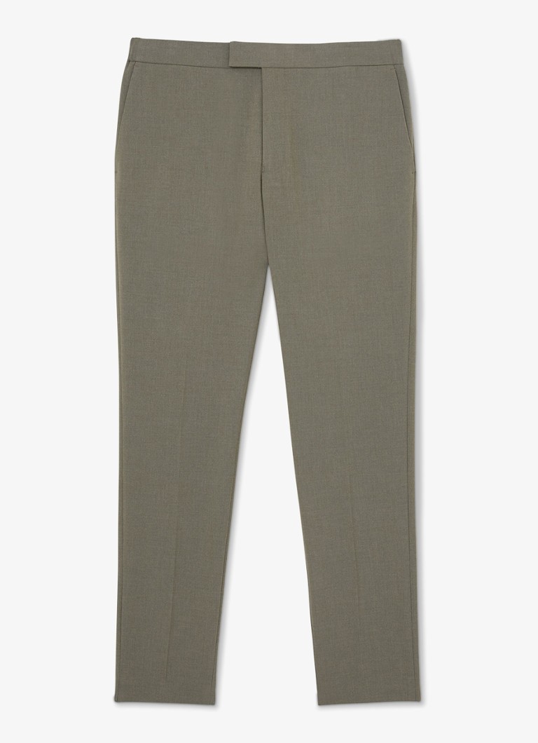 Reiss Heren Found relaxed fit pantalon met steekzakken in de kleur Brons