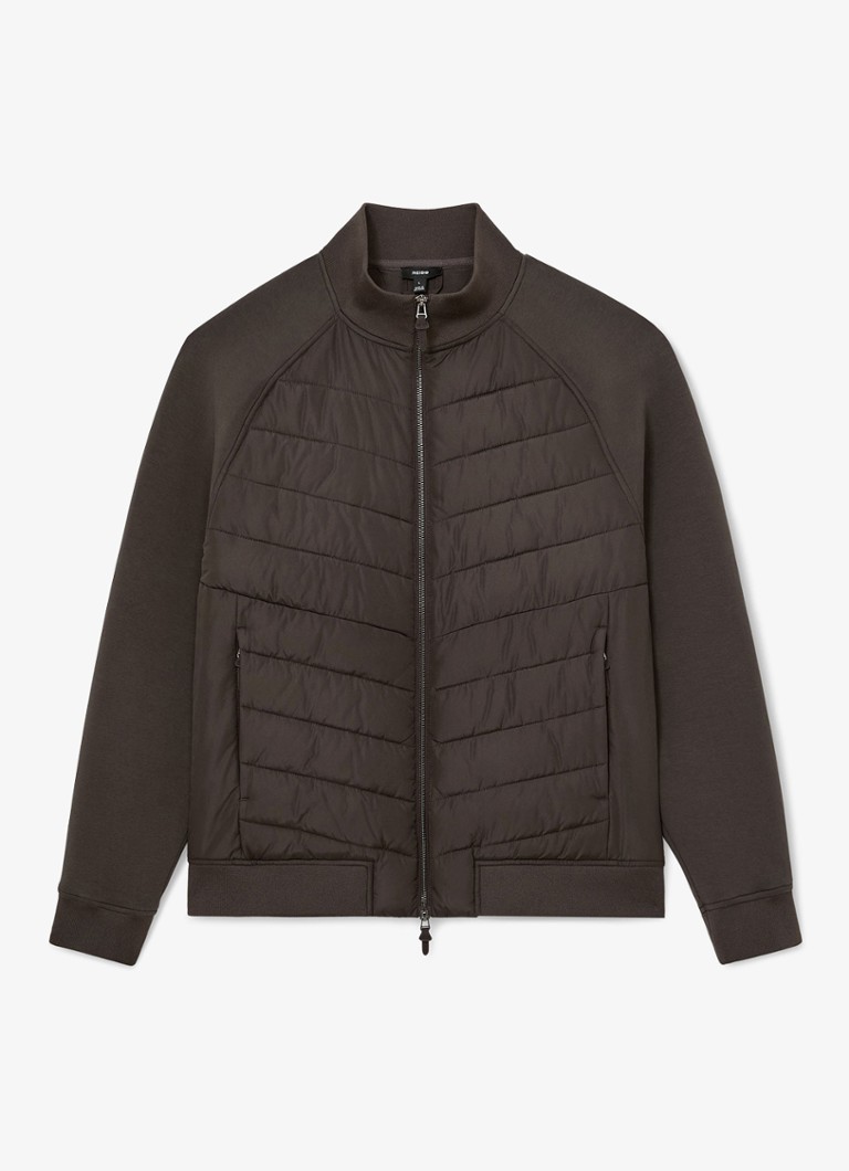 Reiss Heren Calvorn gewatteerd jack in de kleur Bruin