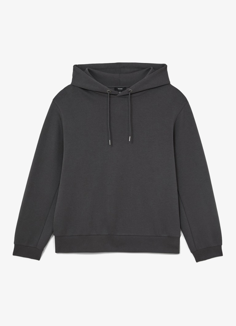 Reiss Heren Falco hoodie met capuchon in de kleur Donkergrijs