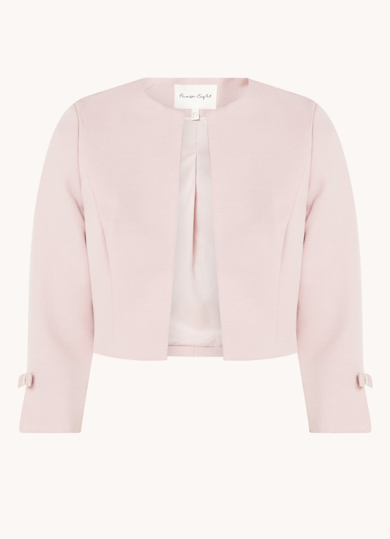 Phase Eight Dames Zoelle bolero met schoudervulling in de kleur Roze