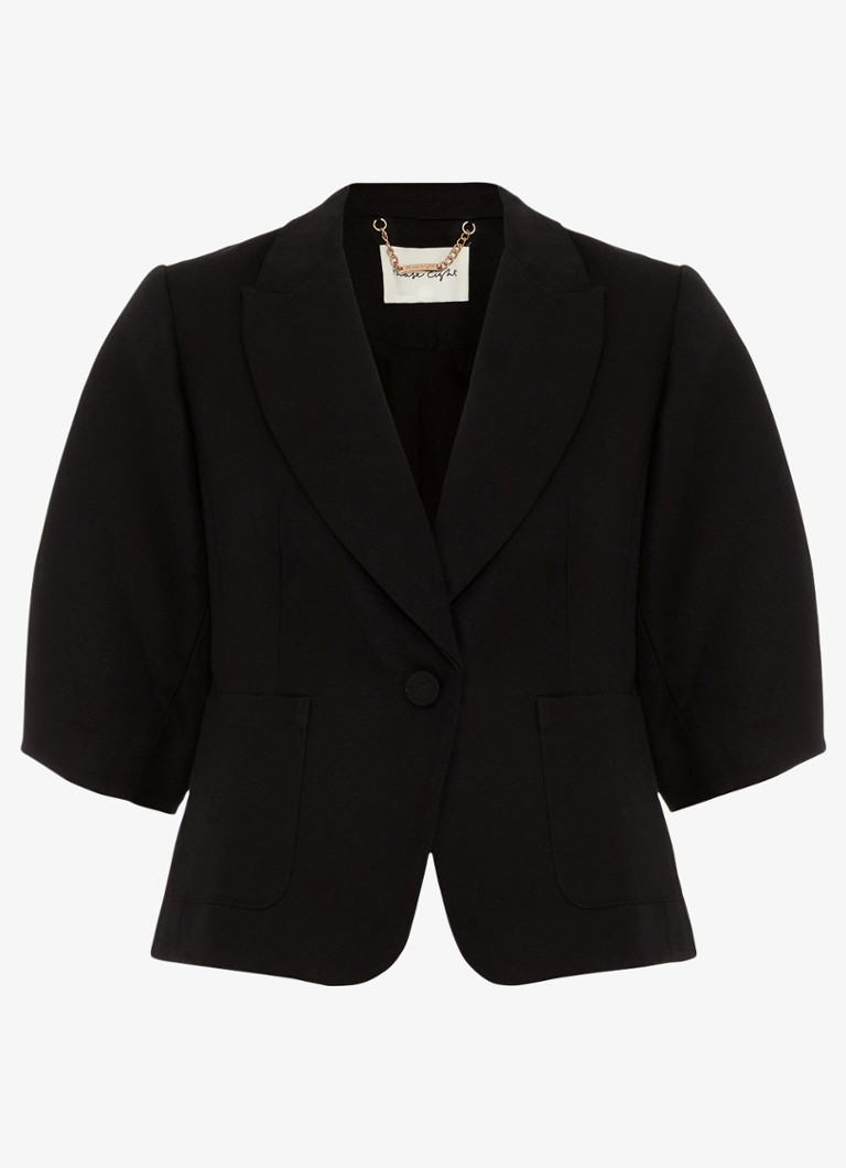 Phase Eight Dames Coniston blazer met opgestikte zakken in de kleur Zwart