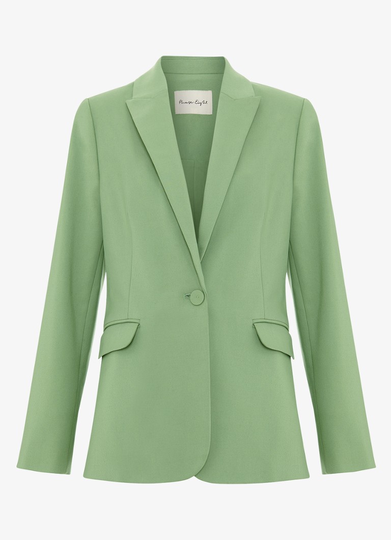 Phase Eight Dames Ulrica blazer met klepzakken in de kleur Lindegroen