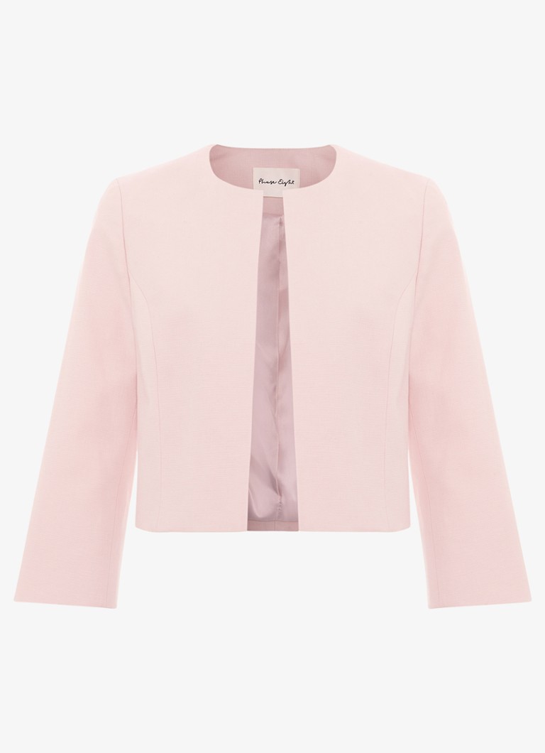 Phase Eight Dames Petite Elizabeth bolero met structuur in de kleur Oudroze