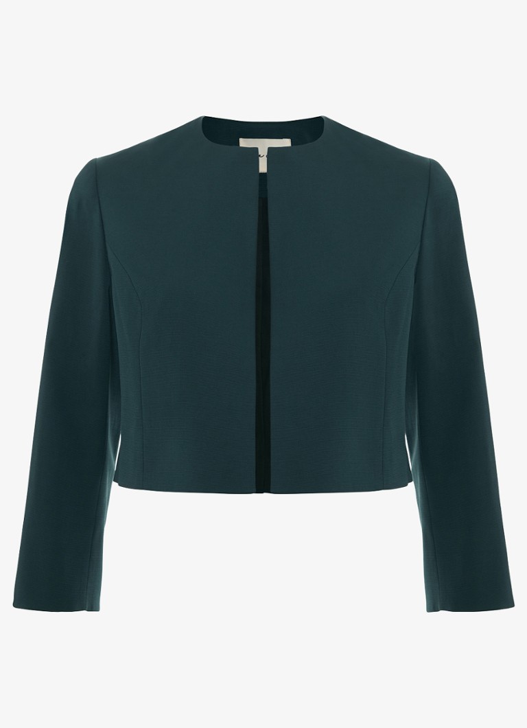 Phase Eight Dames Arlette bolero met schoudervulling in de kleur Zeegroen