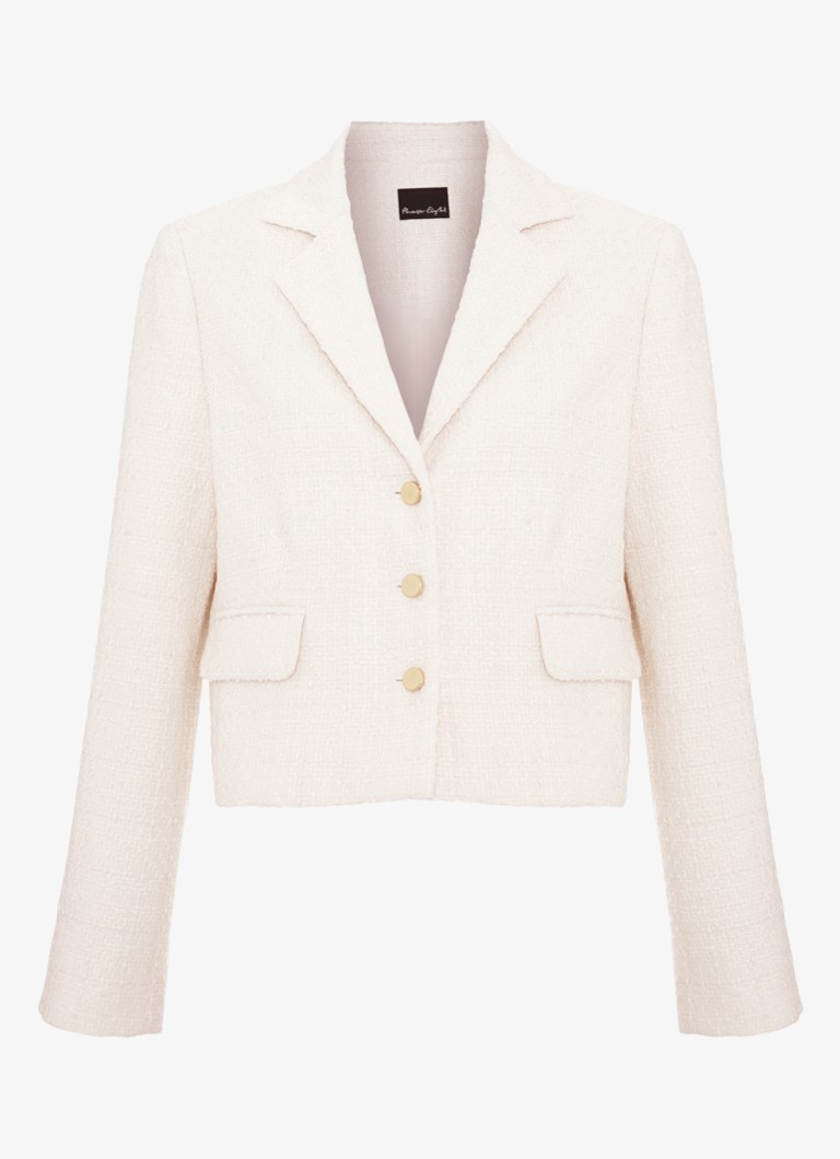 Phase Eight Dames Adria blazer met klepzakken in de kleur Ivory
